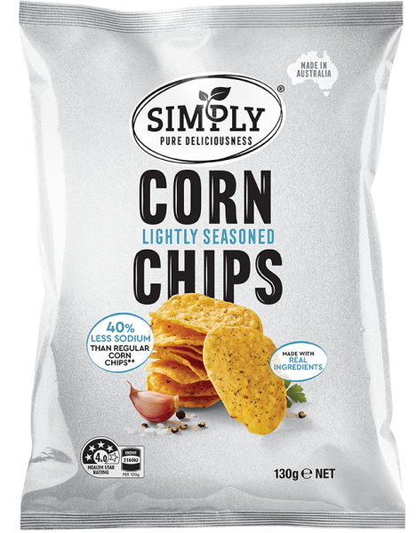 Simply Corn Chips – Lightly Seasoned