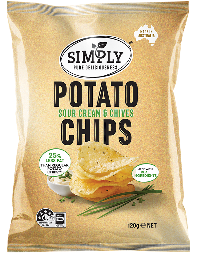 Sour Cream and Chives Potato Chips